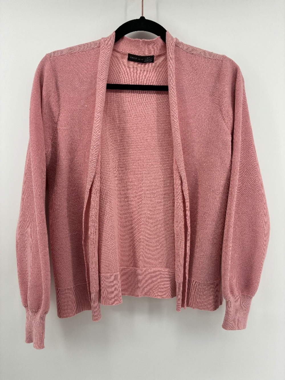 MASSIVE $10 SALE Pink Knit Open Front Cardigan